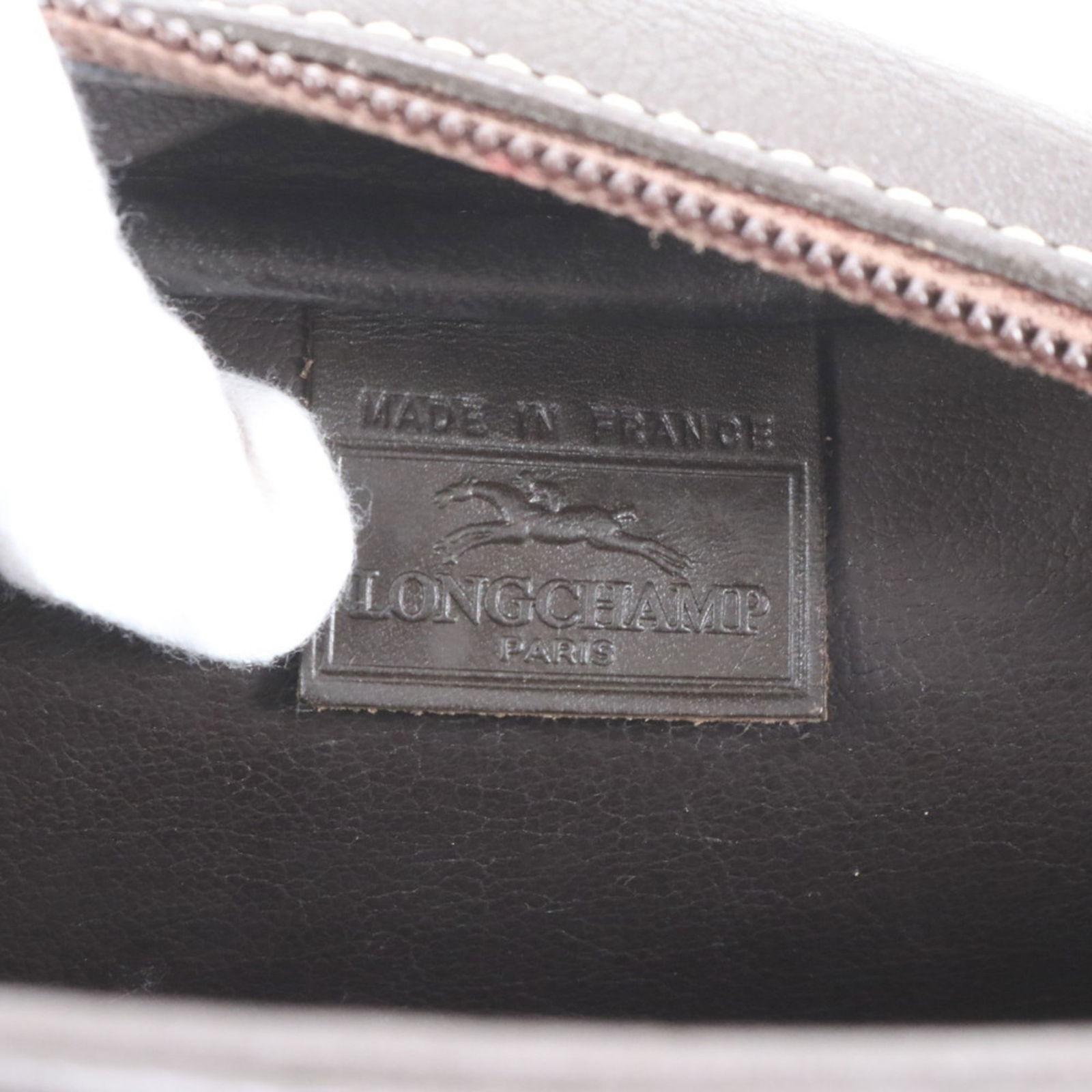 Longchamp Leather Messenger Bag - 9