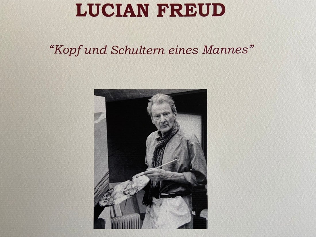 Numbered Lucian Freud Lithograph - 8