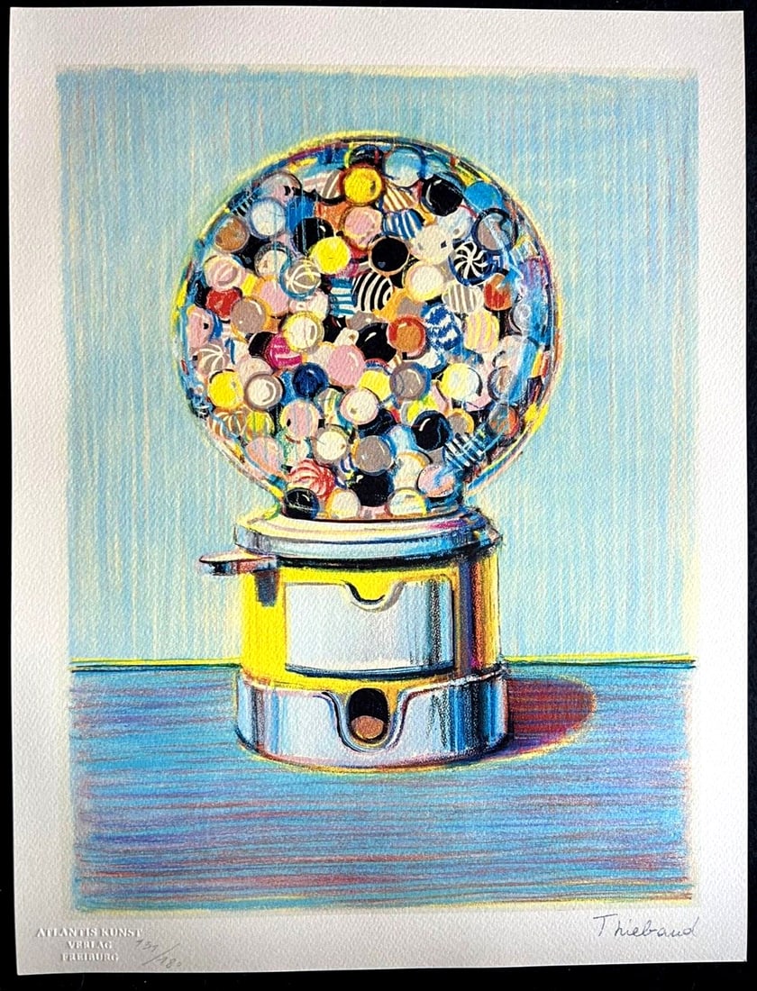 Lithograph Wayne Thiebaud (1 of 11)
