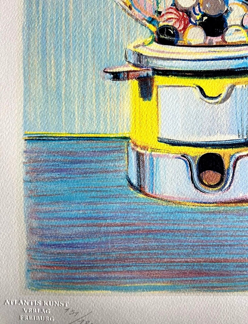 Lithograph Wayne Thiebaud - 6