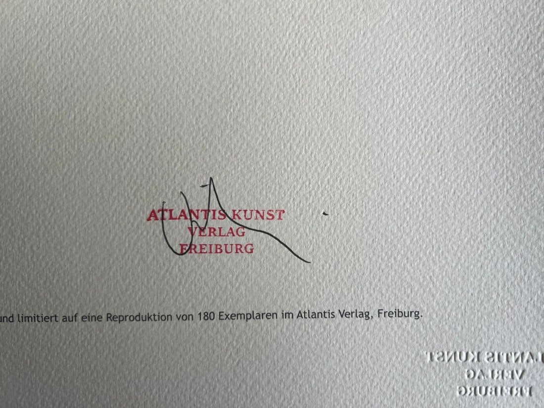 Sol Lewitt Lithograph with Numbered Stamp - 12