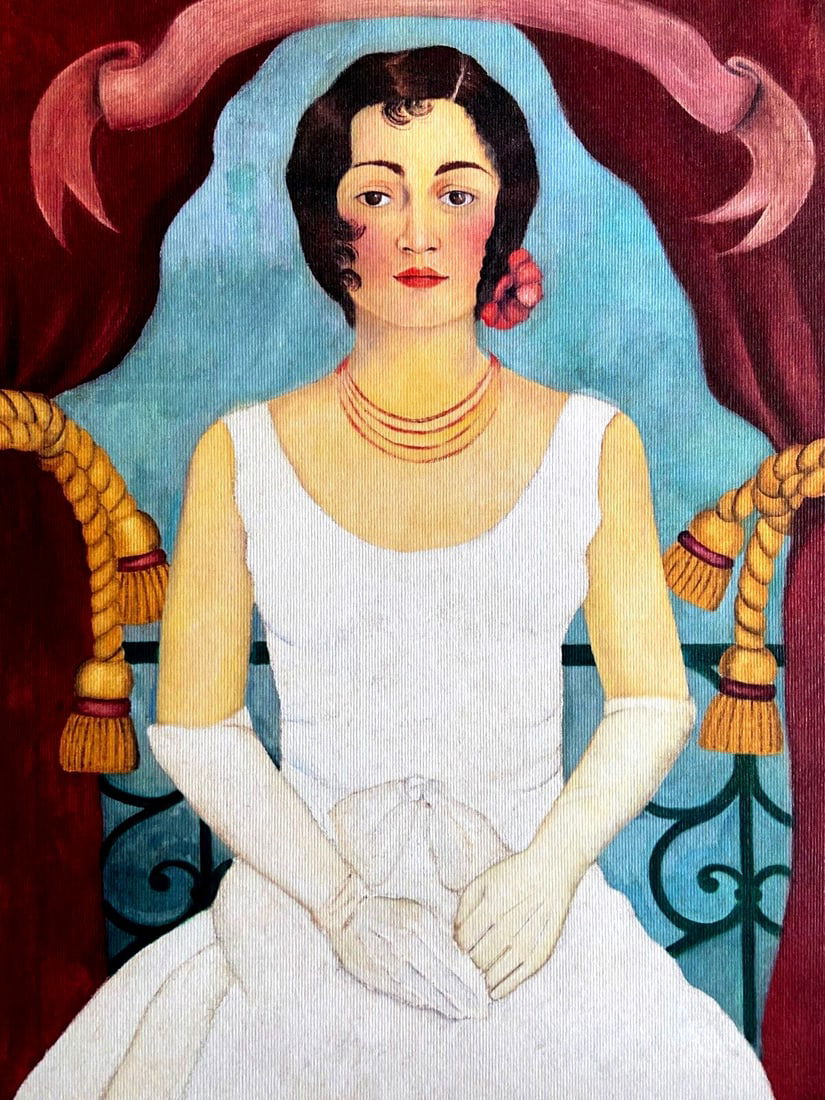 Numbered Frida Kahlo Lithograph - 3