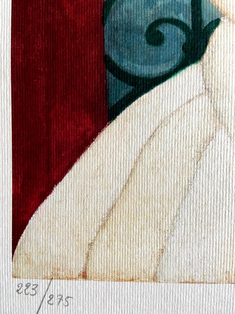 Numbered Frida Kahlo Lithograph - 7