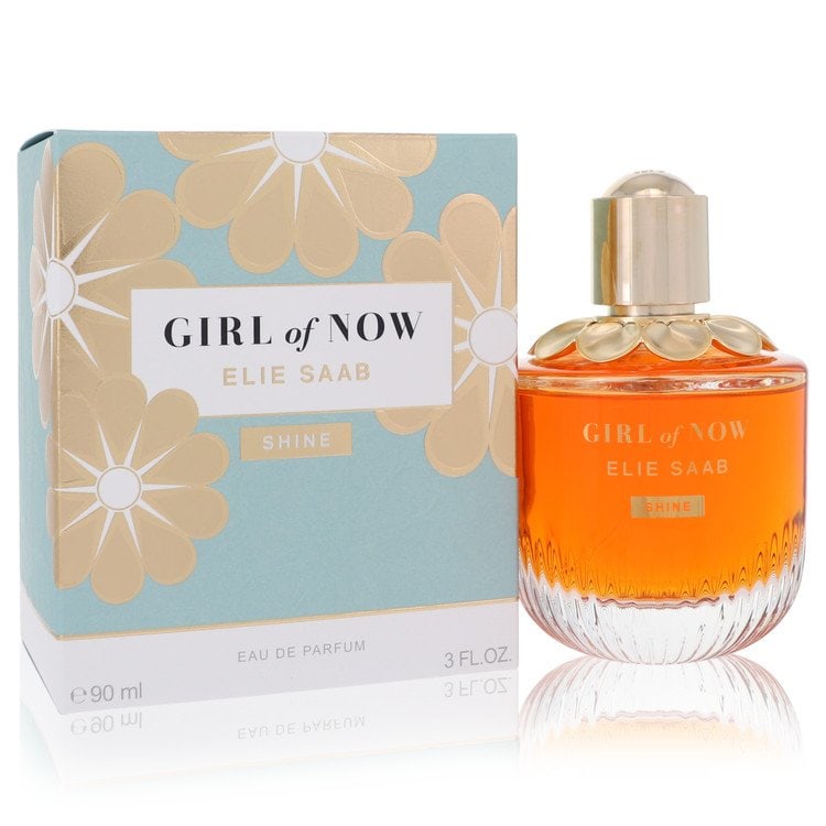 Elie Saab Eau de Parfum Spray - Girl of Now Shine Perfume: Elie Saab Eau de Parfum Spray - Girl of Now Shine Perfume Experience the essence of femininity with Elie Saab's Eau de Parfum Spray, 'Girl of Now Shine'. This 3 oz eau de parfum spray boasts a rich