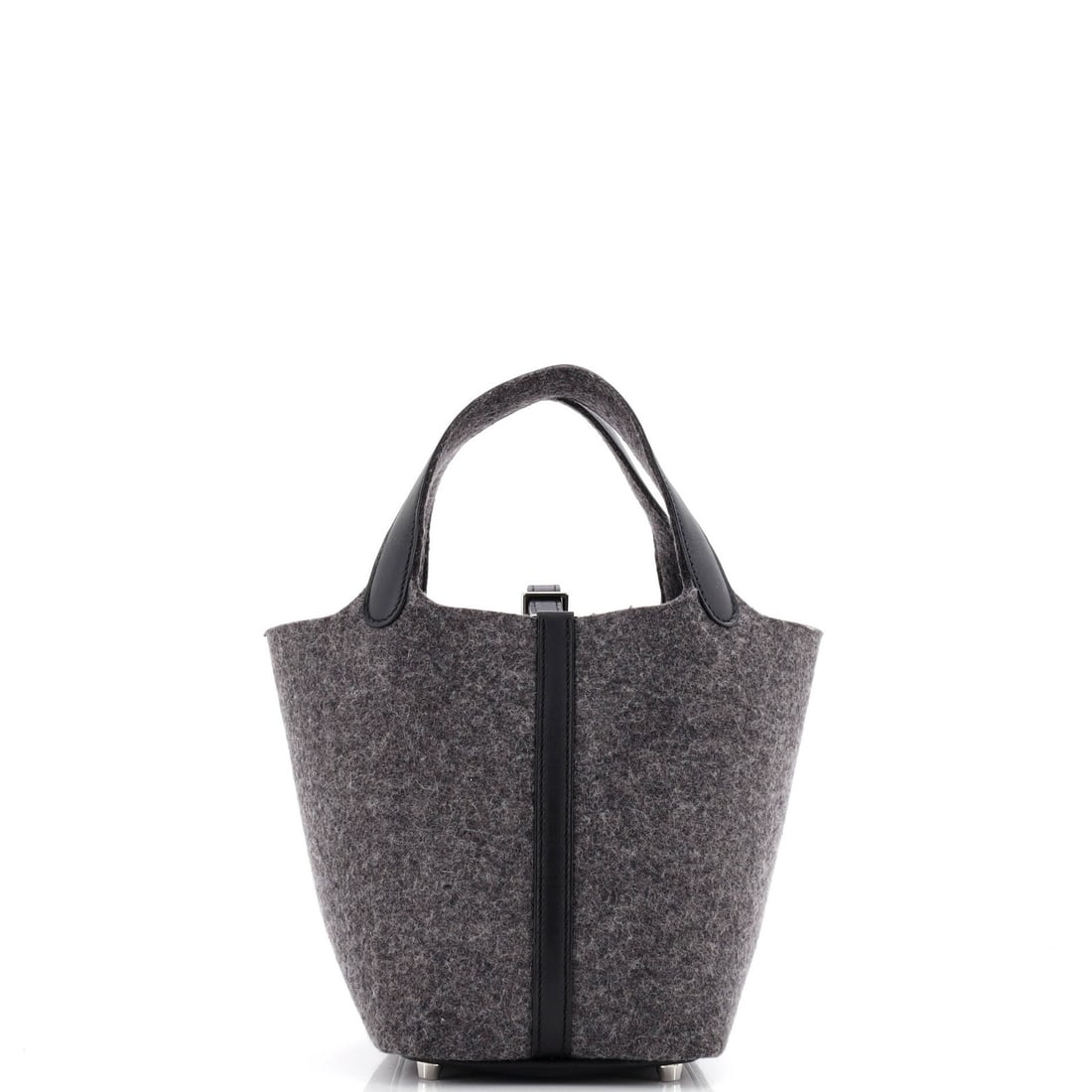 Hermes Picotin Lock Felt Leather PM Bag: Hermes Picotin Lock Felt Leather PM Bag The iconic Hermes Picotin Lock Felt Leather PM Bag is a timeless piece of luxury fashion, boasting a sleek and sophisticated design with a subtle feel to its