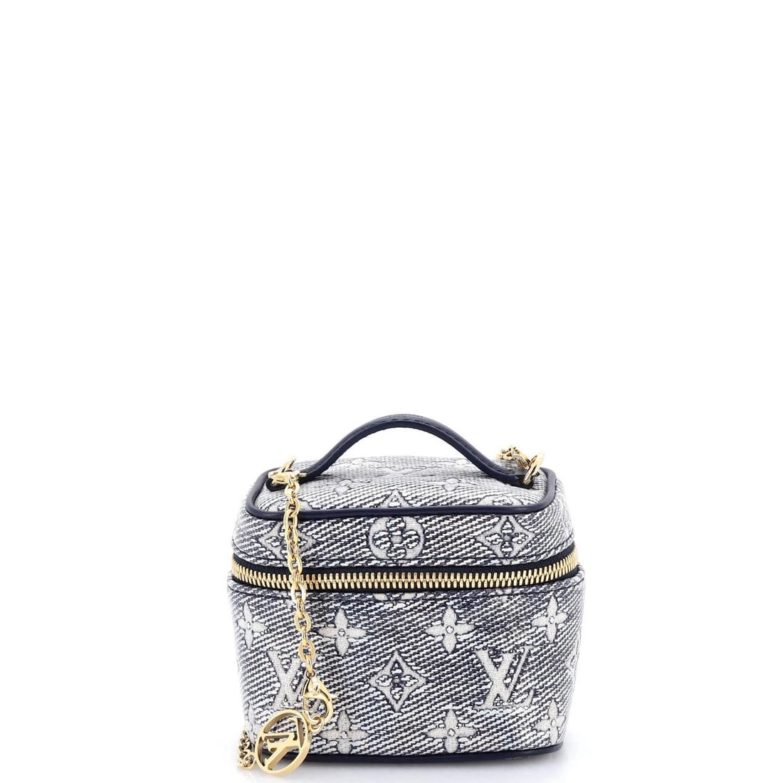 Micro Louis Vuitton Vanity Case Monoglam Jacquard Canvas: Micro Louis Vuitton Vanity Case Monoglam Jacquard Canvas This exquisite Micro Louis Vuitton Vanity Case boasts the iconic Monoglam Jacquard canvas design, adding a touch of luxury to any makeup routin