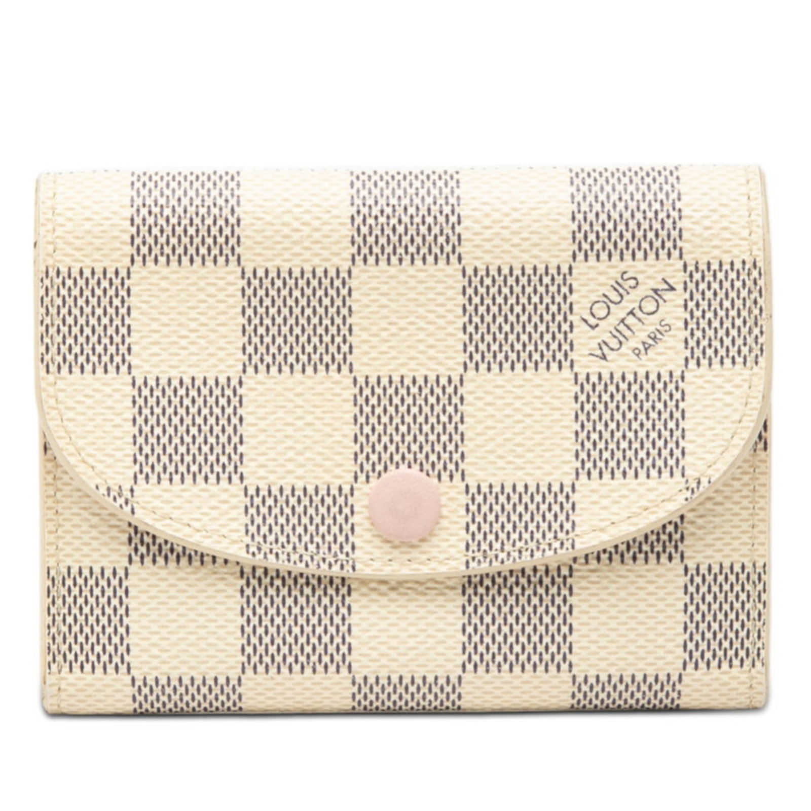 Case Louis Vuitton Card: Case Louis Vuitton Card A stylish and timeless accessory, this Louis Vuitton card case is a must-have for any fashion-conscious woman. With its iconic monogram pattern in pink and rose ballerine