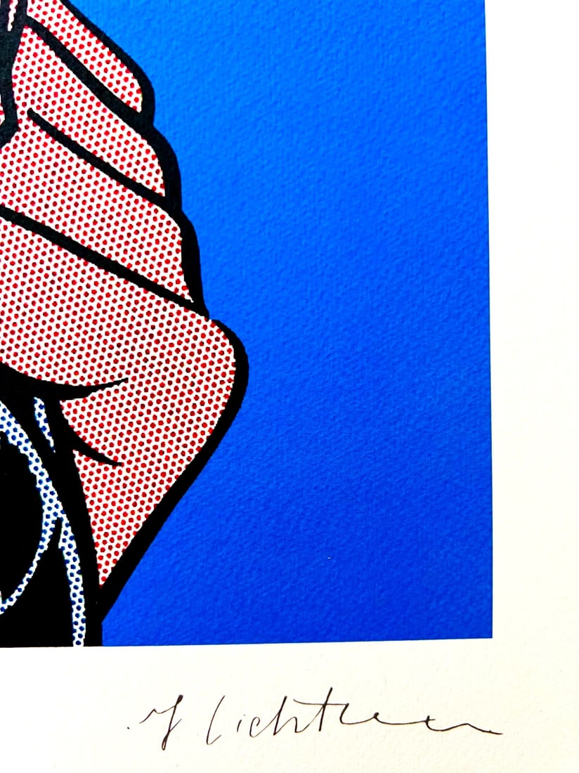 Numbered Roy Lichtenstein Lithograph - 8