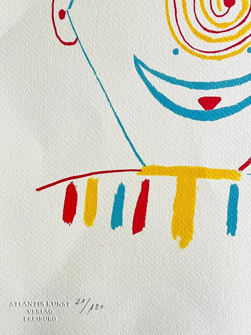 Rare Pablo Picasso Lithograph Numbered - 5