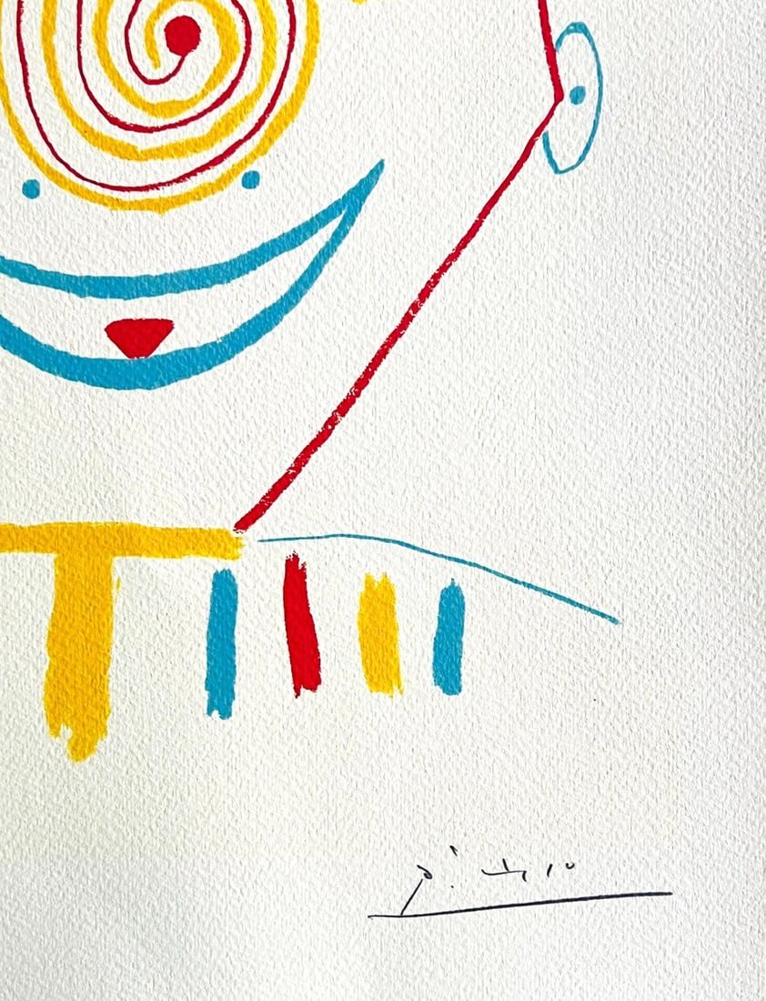 Rare Pablo Picasso Lithograph Numbered - 6