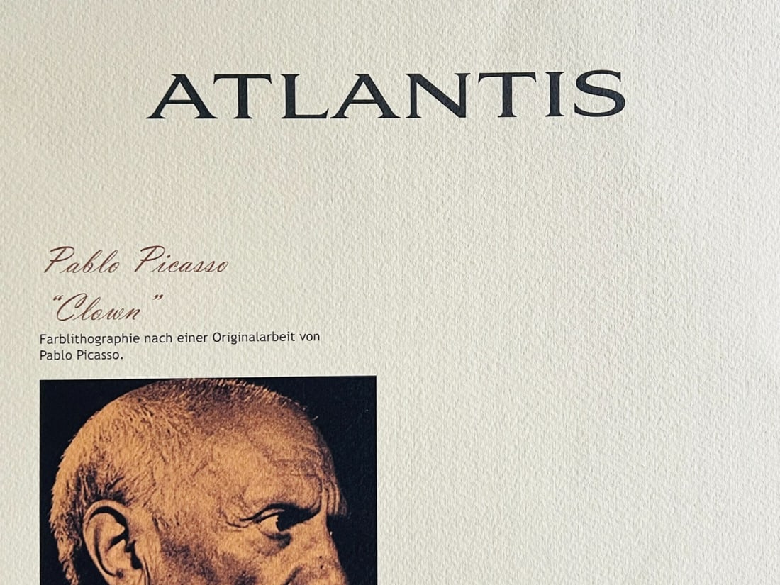 Rare Pablo Picasso Lithograph Numbered - 8