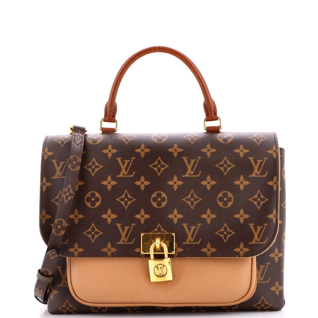 Louis Vuitton Marignan Monogram Canvas Leather Handbag (1 of 8)