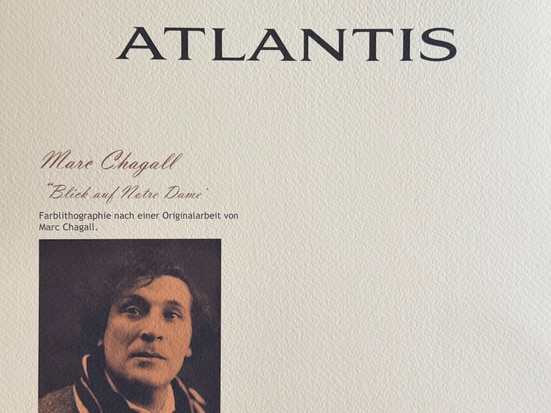 Numbered Marc Chagall Lithograph - 9