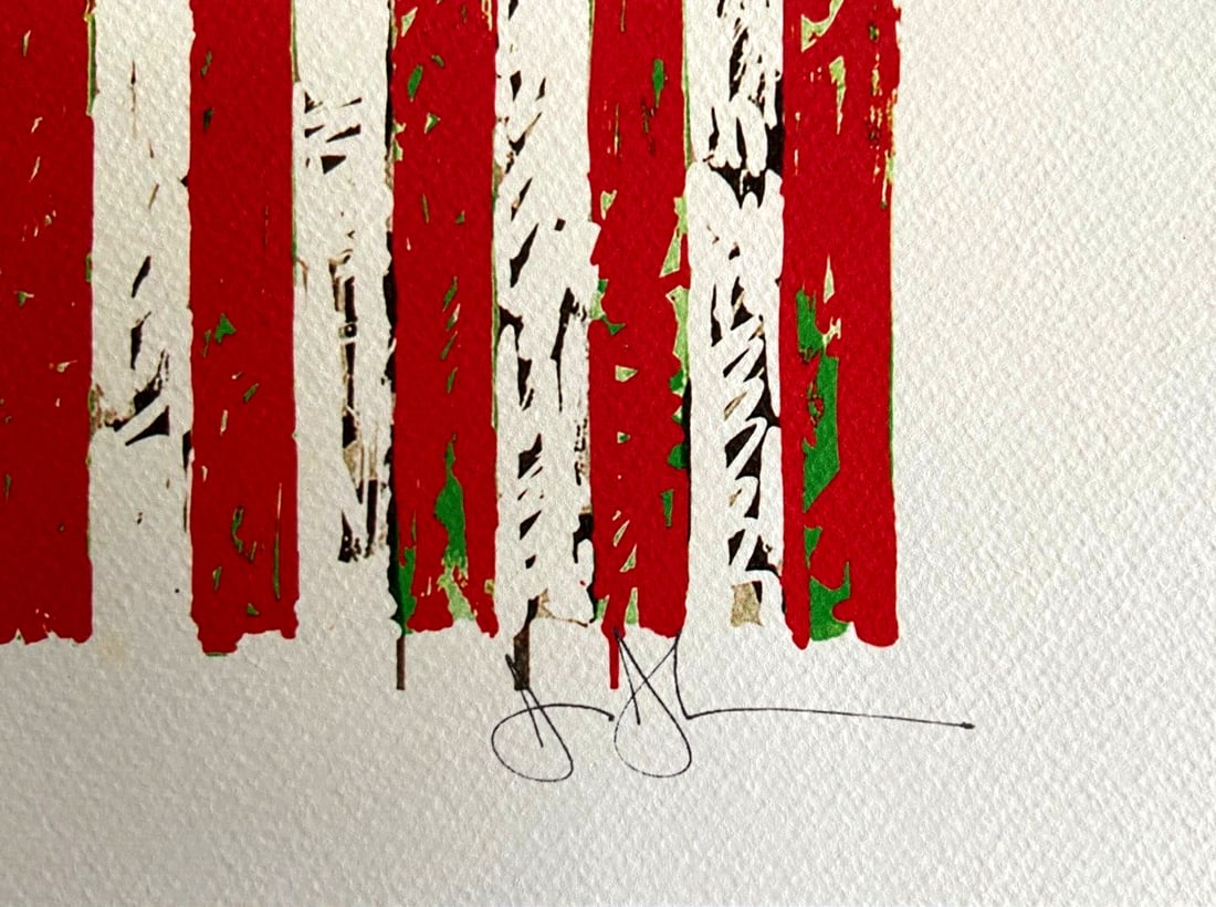 Published Jasper Johns Lithograph Op Numbered - 6