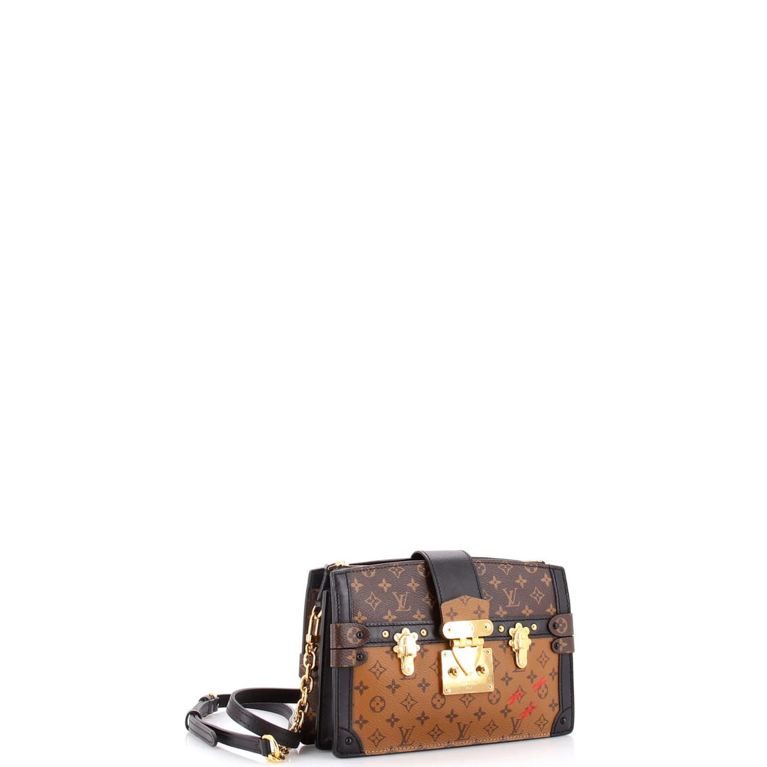 Canvas Louis Vuitton Trunk Clutch Reverse Monogram - 2