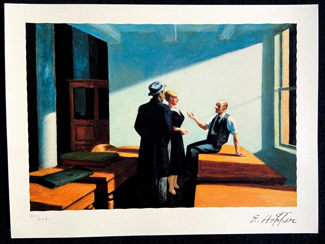 Lithograph Edward Hopper - 2