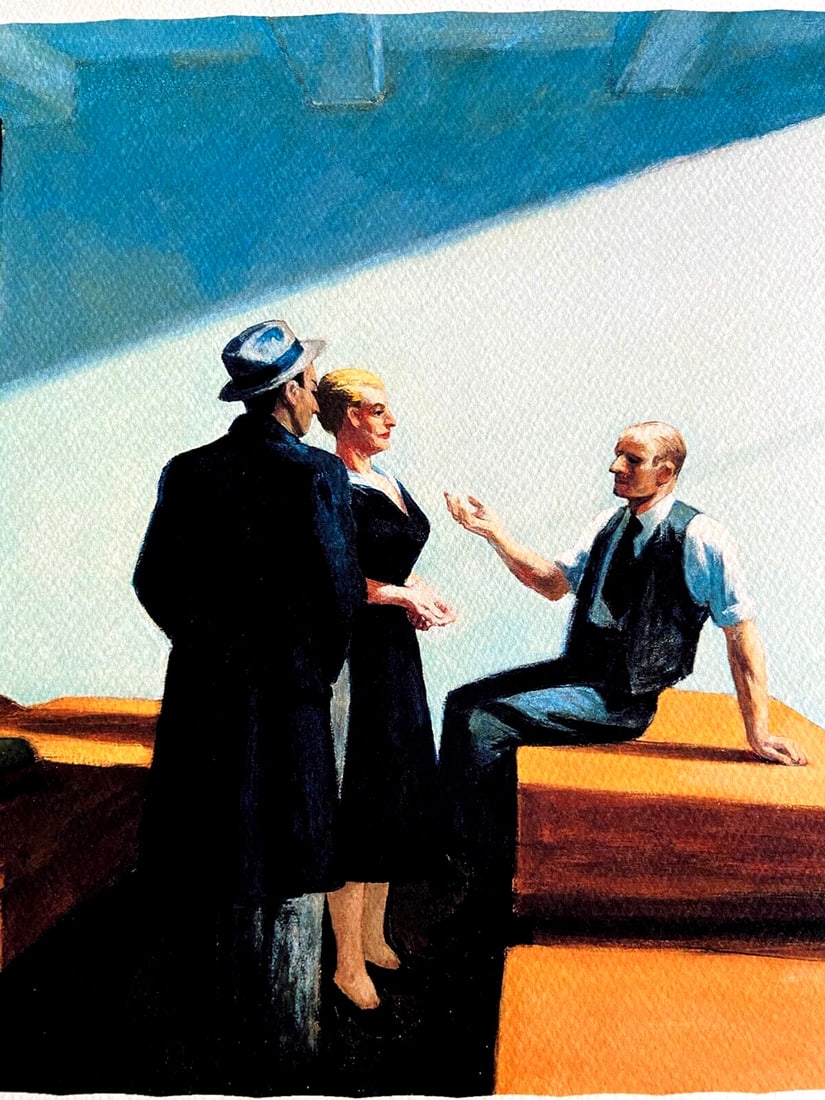 Lithograph Edward Hopper - 5