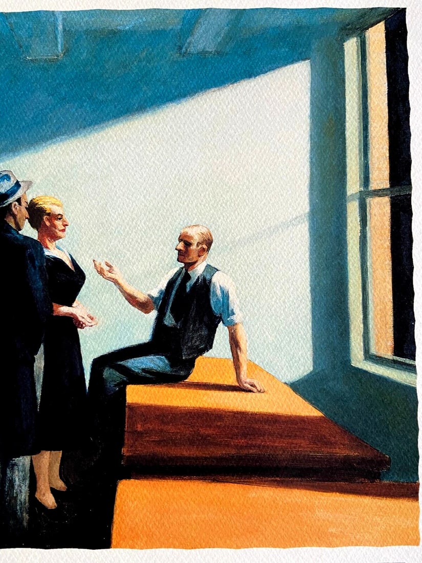 Lithograph Edward Hopper - 6