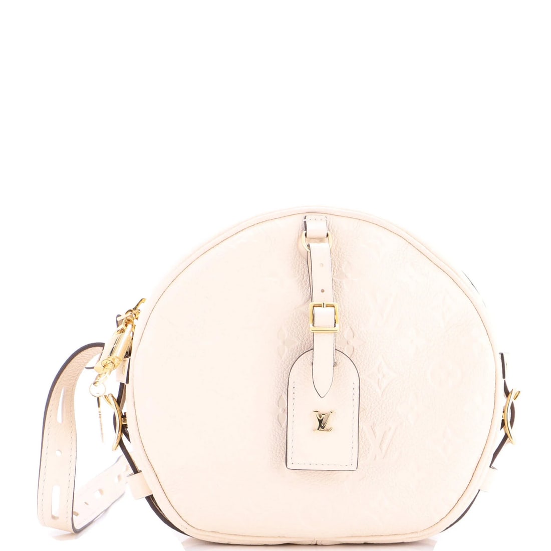 Louis Vuitton Monogram Empreinte Leather MM Souple Chapeau Boite Bag: Louis Vuitton Monogram Empreinte Leather MM Souple Chapeau Boite Bag A chic and versatile Louis Vuitton Monogram Empreinte Leather MM Souple Chapeau Boite Bag, perfect for everyday carry with its