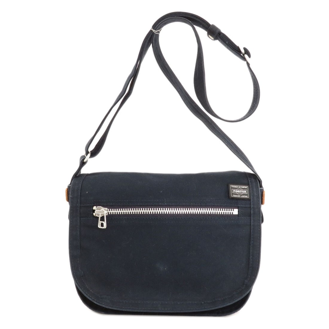 Canvas Porter Logo Shoulder Bag: Canvas Porter Logo Shoulder Bag Elevate your daily style with the classic Porter Canvas Shoulder Bag, crafted from high-quality navy canvas and designed to make a timeless statement. Its sleek
