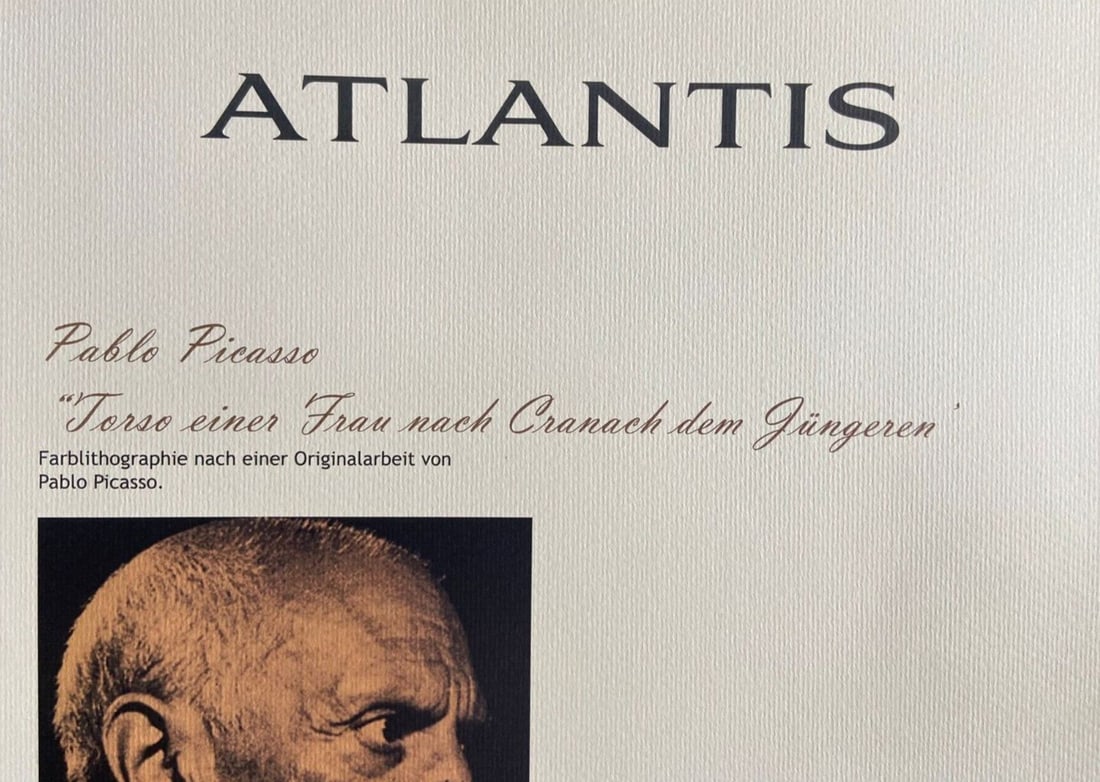 180ex Pablo Picasso Lithograph Numbered - 11