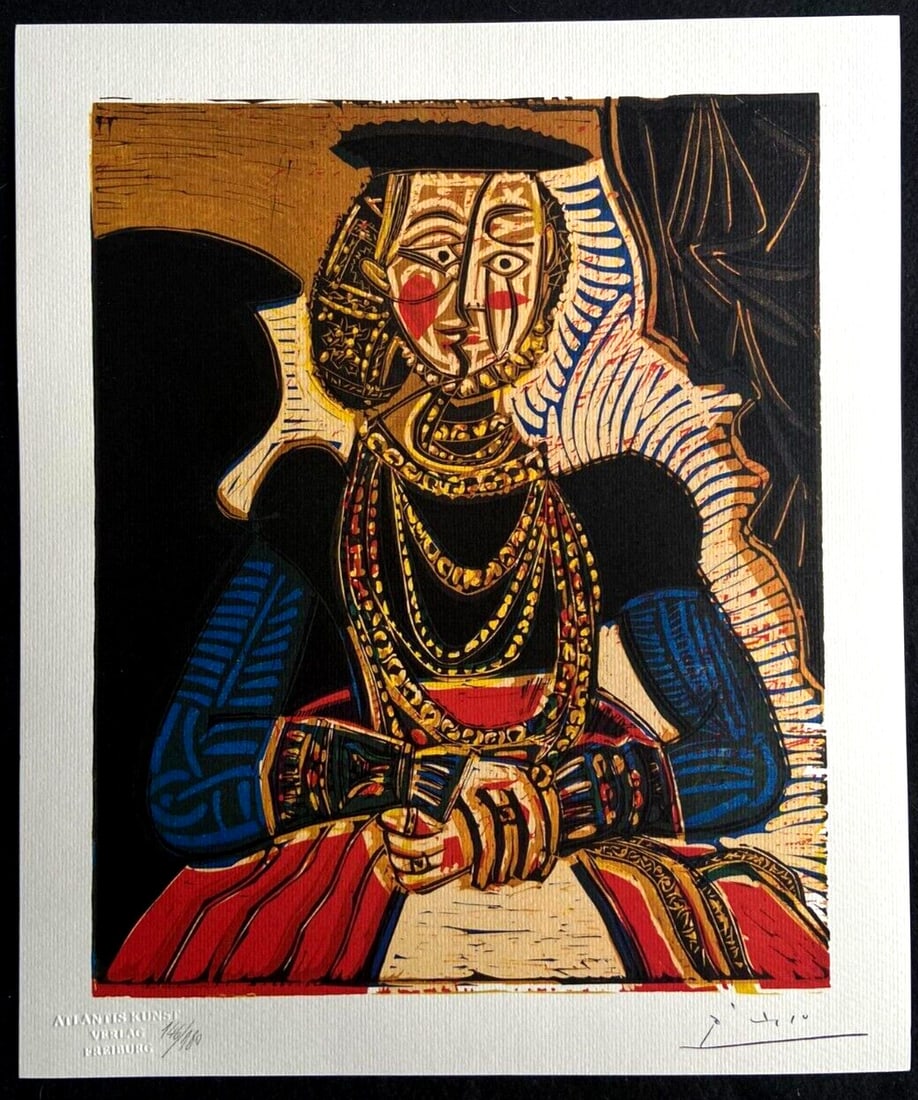 180ex Pablo Picasso Lithograph Numbered