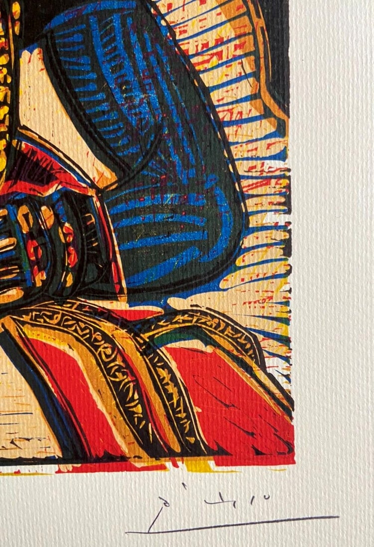 180ex Pablo Picasso Lithograph Numbered - 9