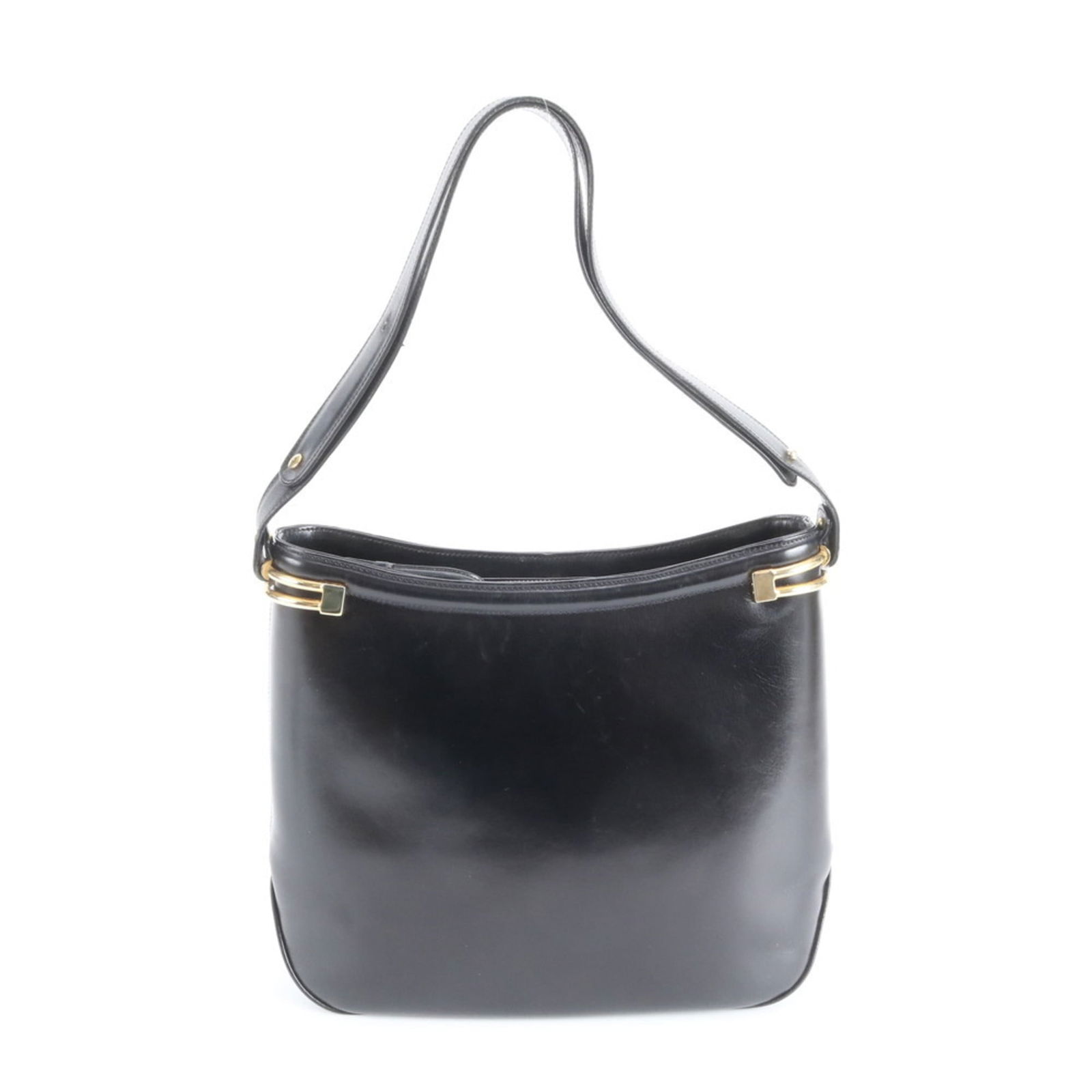 Bally Leather Shoulder Bag: Bally Leather Shoulder Bag A sleek and sophisticated Bally leather shoulder bag, crafted from high-quality black leather with a timeless design that exudes elegance. With its classic 24cm size and