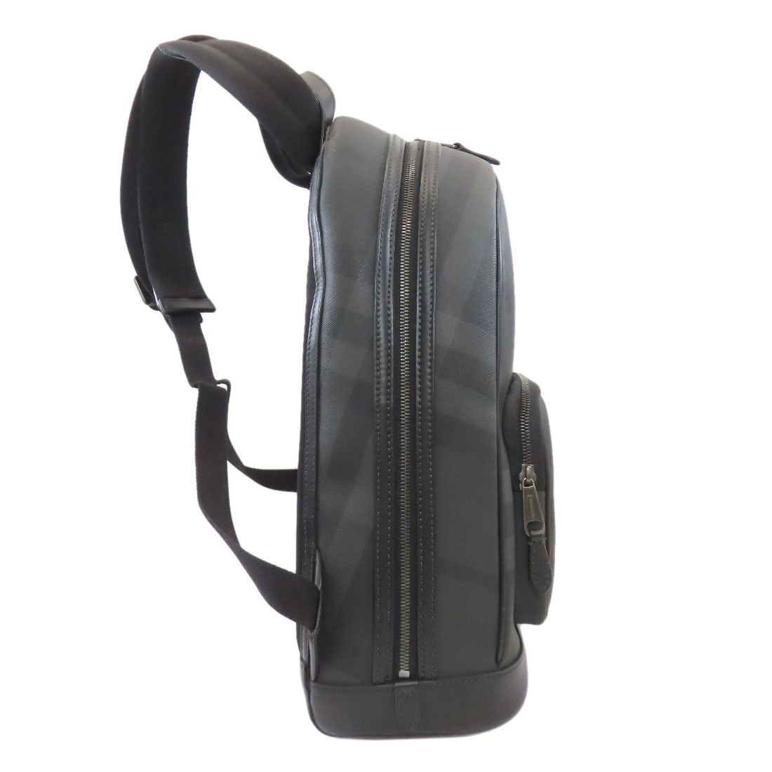 PVC BURBERRY Checkpattern Backpack Daypack - 3