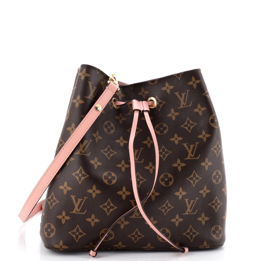 Louis Vuitton NeoNoe Handbag - Monogram Canvas and Leather MM: Louis Vuitton NeoNoe Handbag - Monogram Canvas and Leather MM The Louis Vuitton NeoNoe Handbag is a timeless classic, boasting the iconic monogram canvas exterior and sleek leather accents in rich