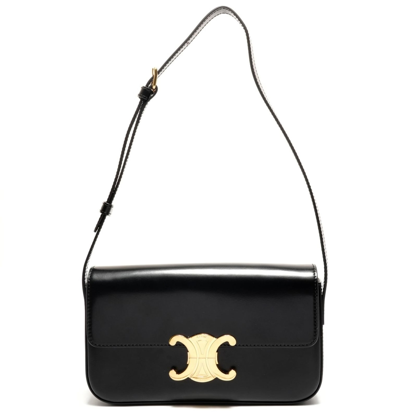 Bag Celine Shoulder: Bag Celine Shoulder A sleek and sophisticated Celine shoulder bag, this black beauty boasts clean lines and a timeless design that exudes elegance. With its compact size and sturdy construction, it's