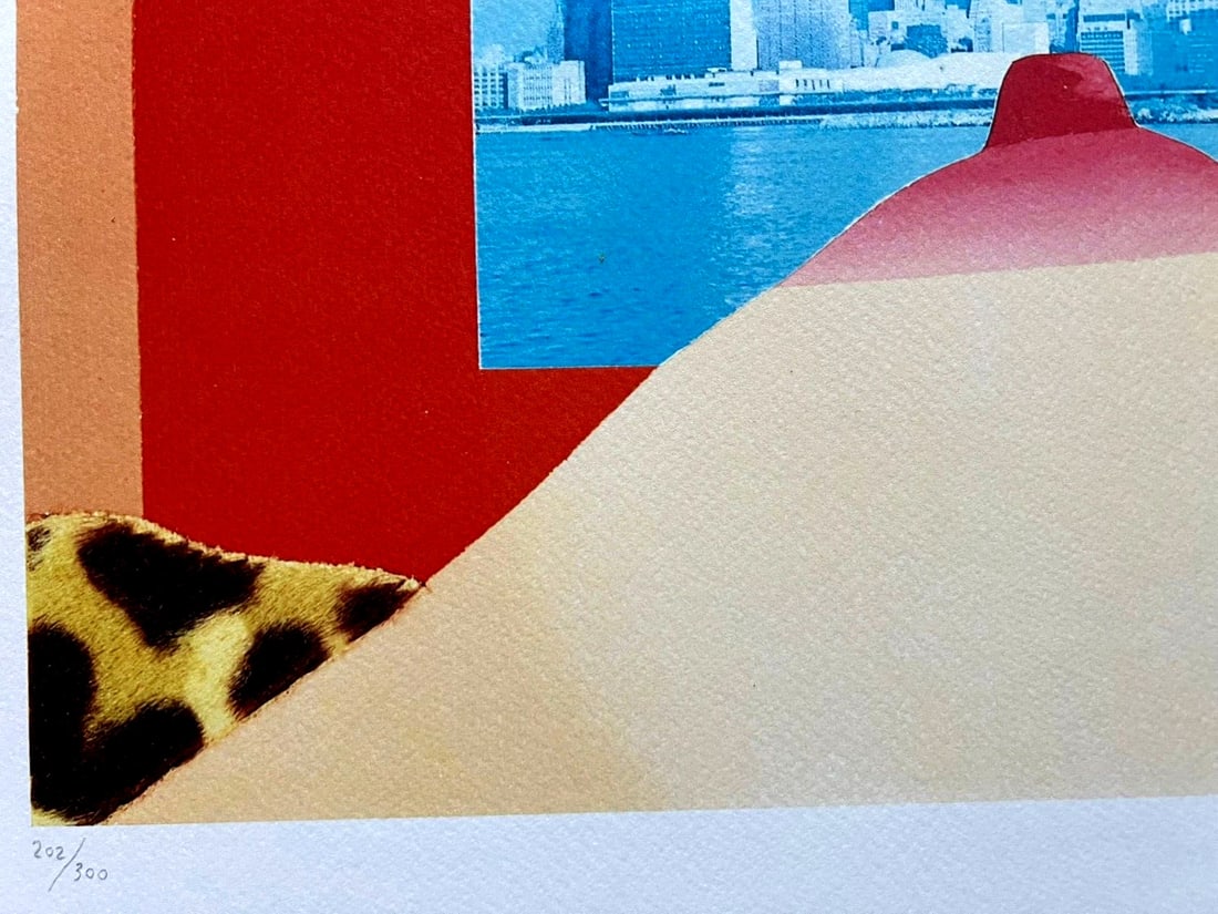 Numbered Tom Wesselmann Lithograph Handmade Op - 5