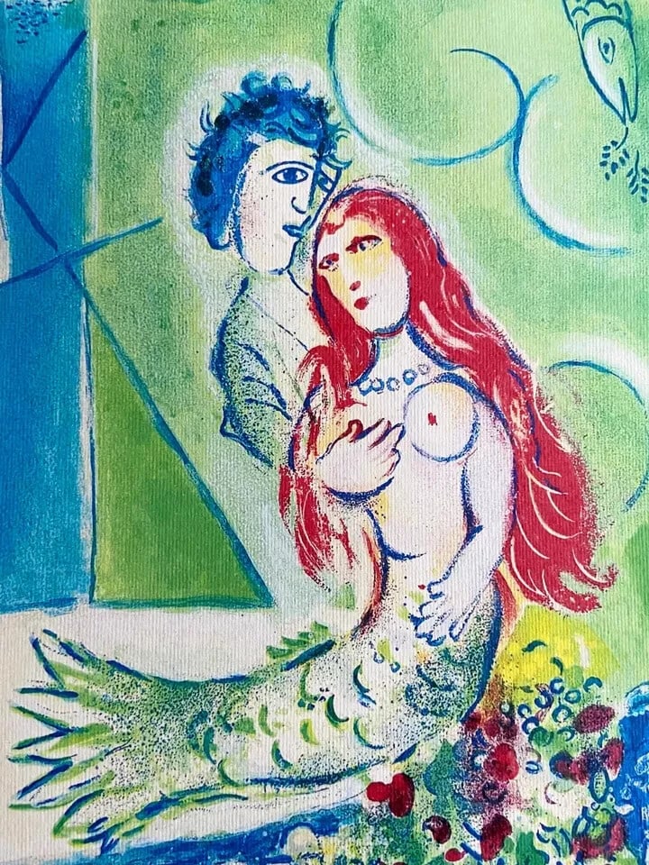 Marc Chagall Numbered Lithograph Published Sorlier - 3