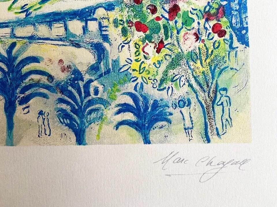 Marc Chagall Numbered Lithograph Published Sorlier - 5