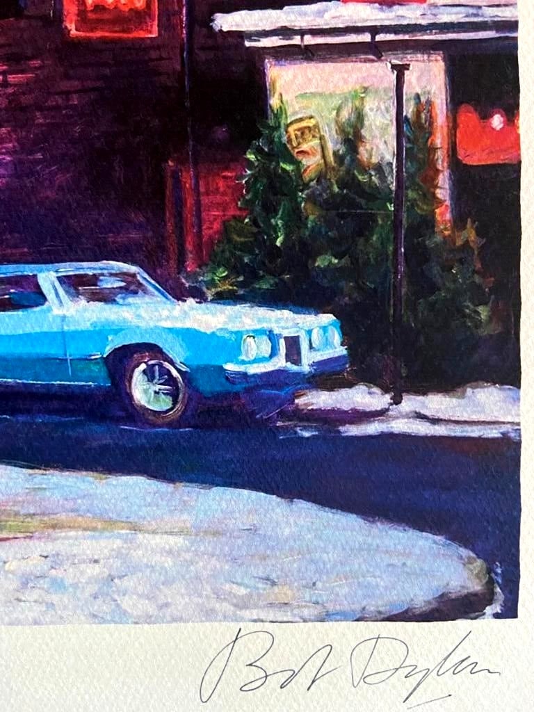 Numbered Bob Dylan Lithograph - 8