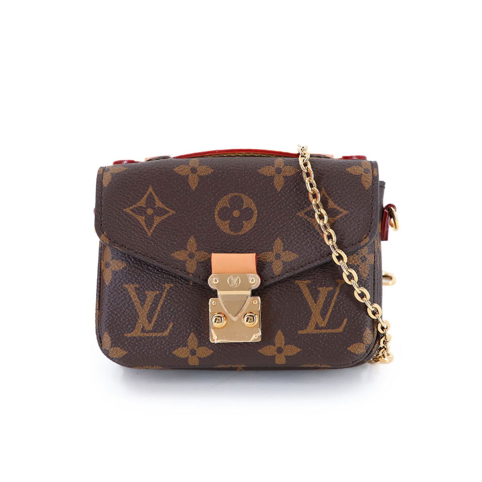 Louis Vuitton Monogram Shoulder Bag: Louis Vuitton Monogram Shoulder Bag Elevate your everyday style with the iconic Louis Vuitton Monogram Shoulder Bag, boasting the signature interlocking LV monogram in rich brown tones. This timeless