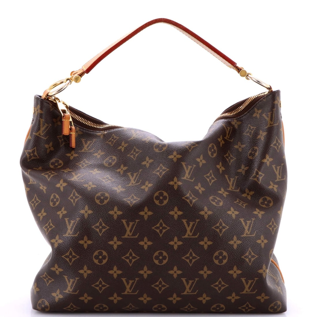 Louis Vuitton Sully MM Monogram Canvas Handbag: Louis Vuitton Sully MM Monogram Canvas Handbag A rare opportunity to own a timeless Louis Vuitton Sully MM Monogram Canvas Handbag, boasting the iconic monogram pattern and classic hobos silhouette.