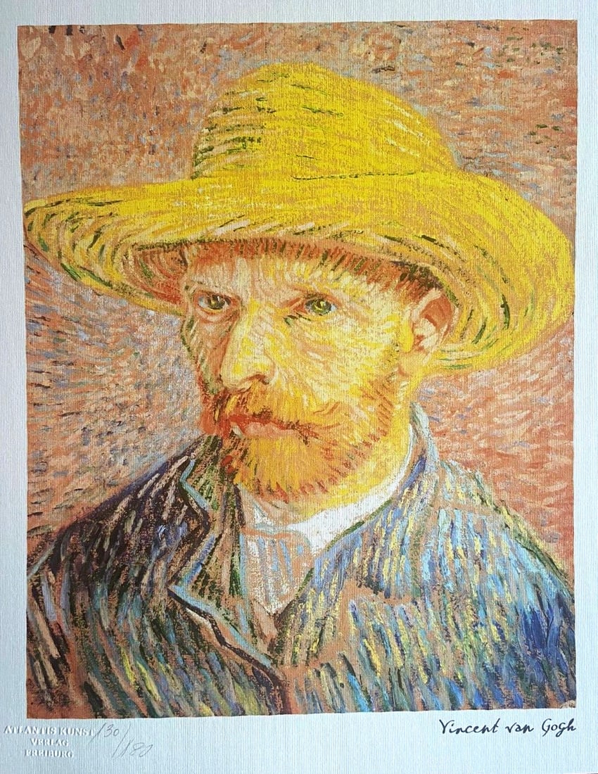 Numbered Vincent Van Gogh Lithograph - 2