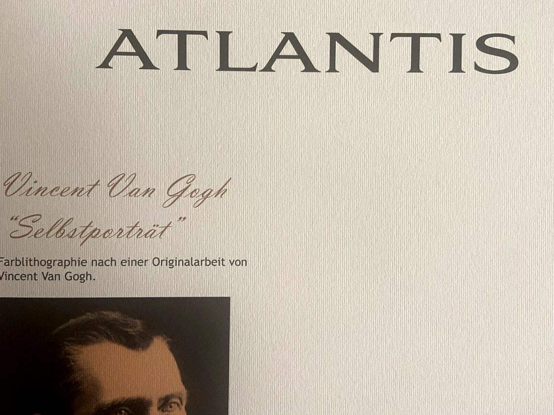 Numbered Vincent Van Gogh Lithograph - 9
