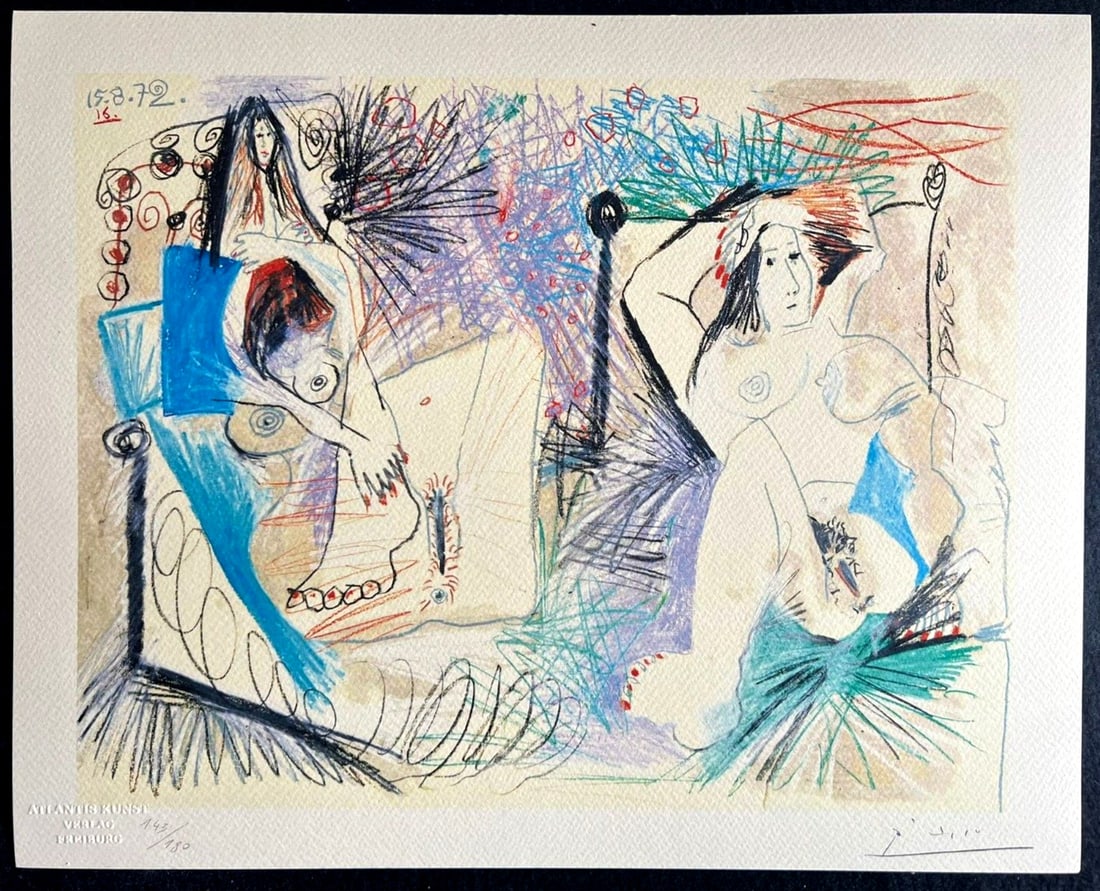 Numbered Pablo Picasso Lithograph - 2