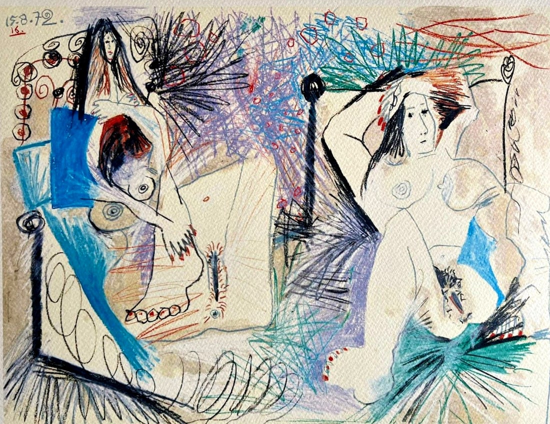 Numbered Pablo Picasso Lithograph - 3