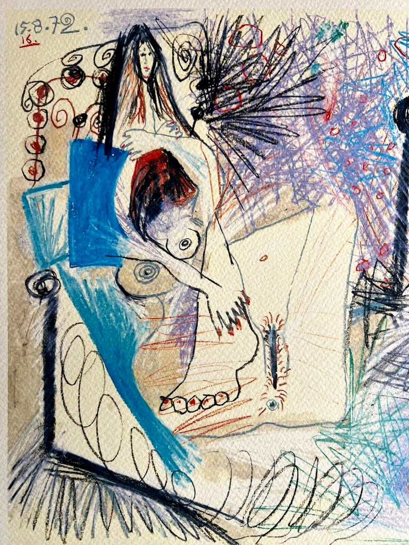 Numbered Pablo Picasso Lithograph - 4