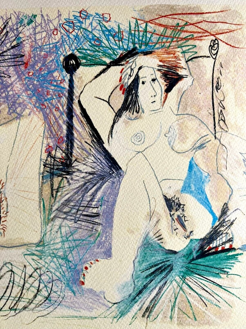 Numbered Pablo Picasso Lithograph - 6