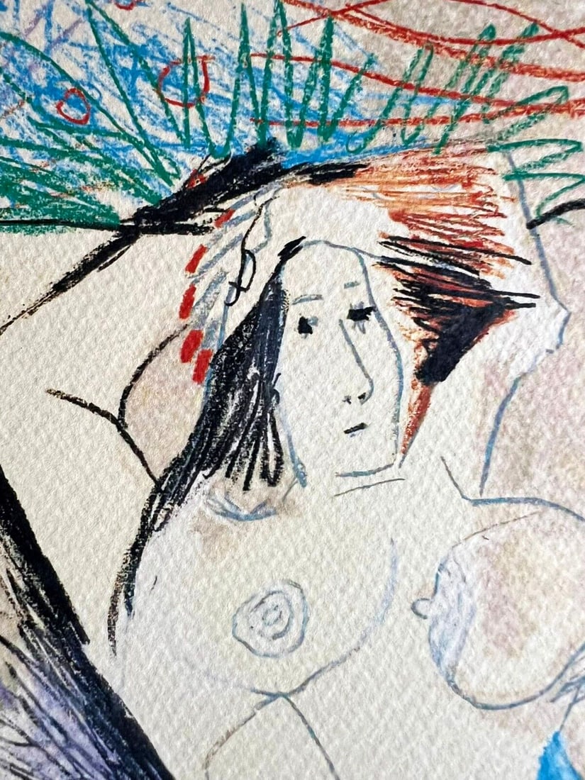 Numbered Pablo Picasso Lithograph - 7