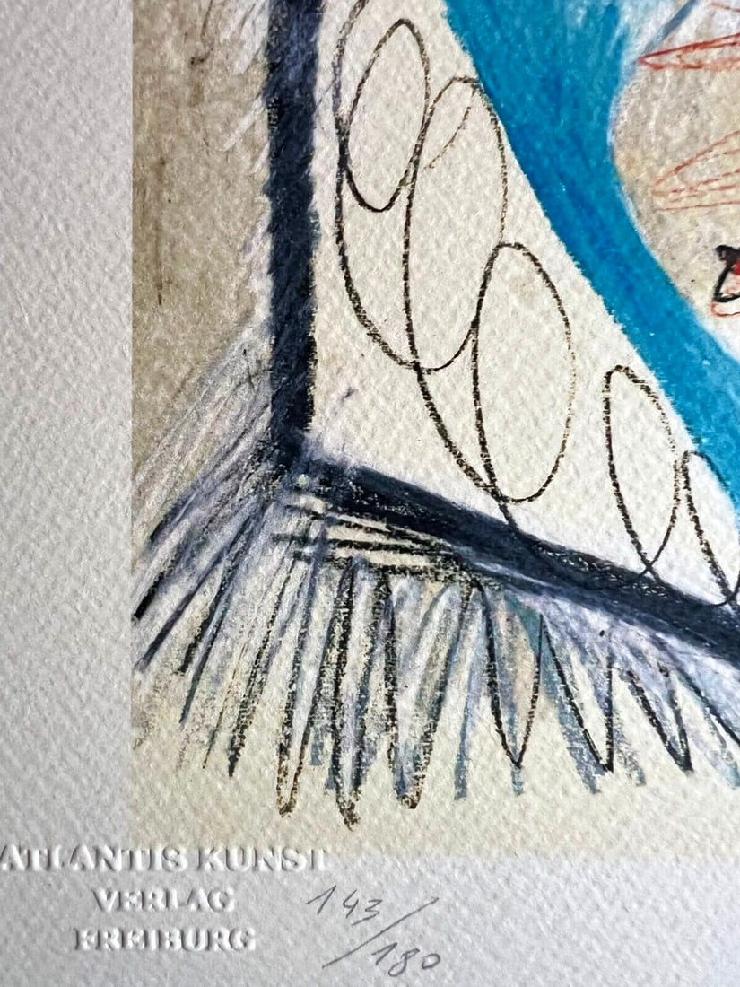 Numbered Pablo Picasso Lithograph - 8