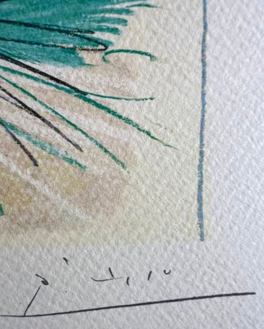 Numbered Pablo Picasso Lithograph - 9