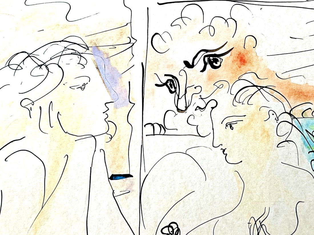 Picasso Lithograph, Numbered - 3