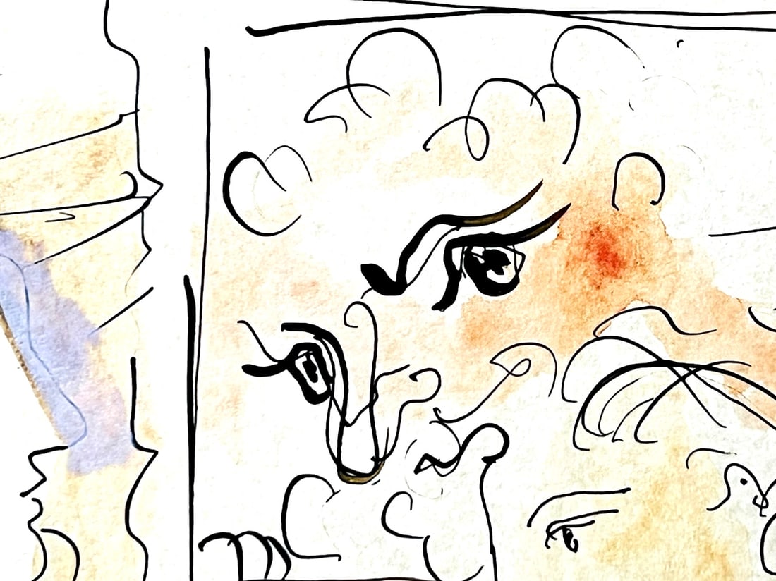 Picasso Lithograph, Numbered - 4