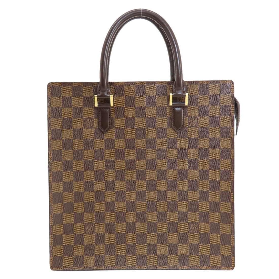 Louis Vuitton N51145 Venice Damier Ebene Tote Bag in Damier Canvas: Louis Vuitton N51145 Venice Damier Ebene Tote Bag in Damier Canvas Elevate your everyday style with the iconic Louis Vuitton N51145 Venice Damier Ebene Tote Bag, crafted from high-quality damier