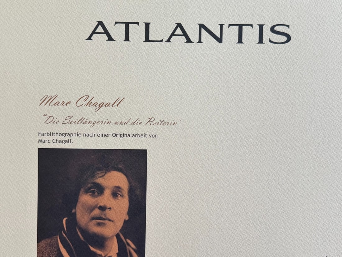 Numbered Marc Chagall Lithograph - 11